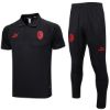 图片 AC Milan 2023-2024 Men's Red Soccer Training Polo Jersey: Football Sportswear, Sports Shirt
